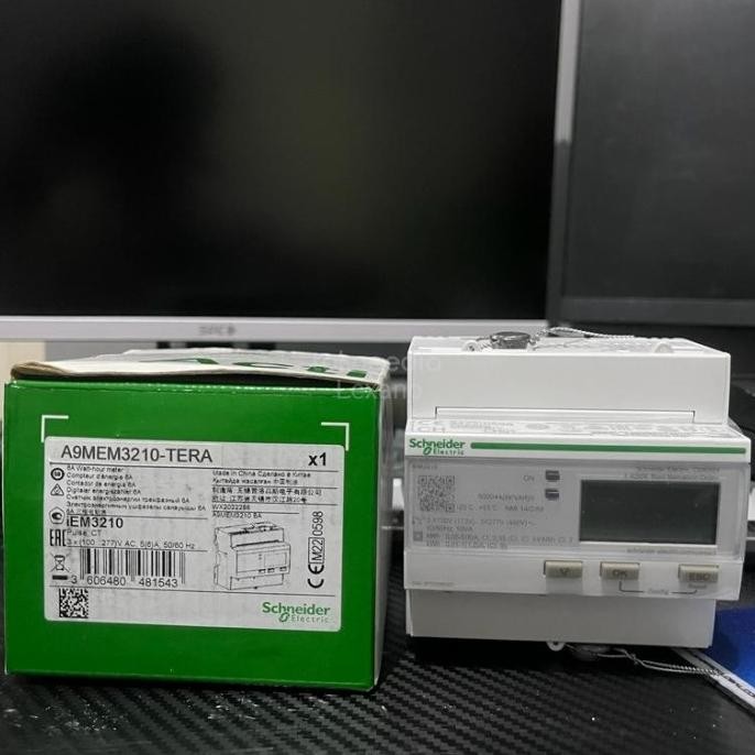 Kwh Meter Schneider 3210 iEM3210 3Phase 3210 + Tera A9MEM3210
