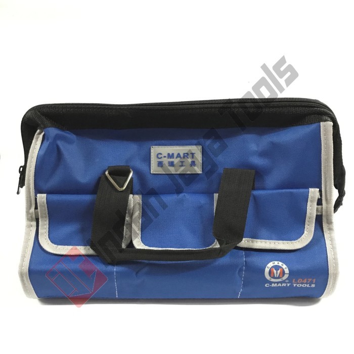 Termurah C-Mart L0471 Tool Bag 14 Inch - Tas Kerja Alat Perkakas Cmart