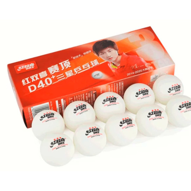 Promo Dhs 40+ Bintang 3 Bola Pingpong Dhs Bintang 3 40+ Tenis Meja