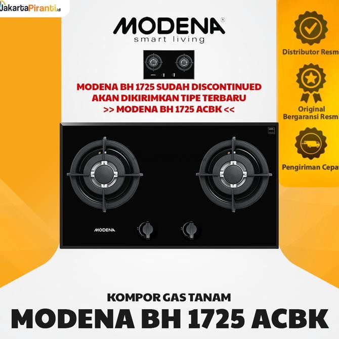 Kompor Tanam Gas Hob Modena BH 1725 -