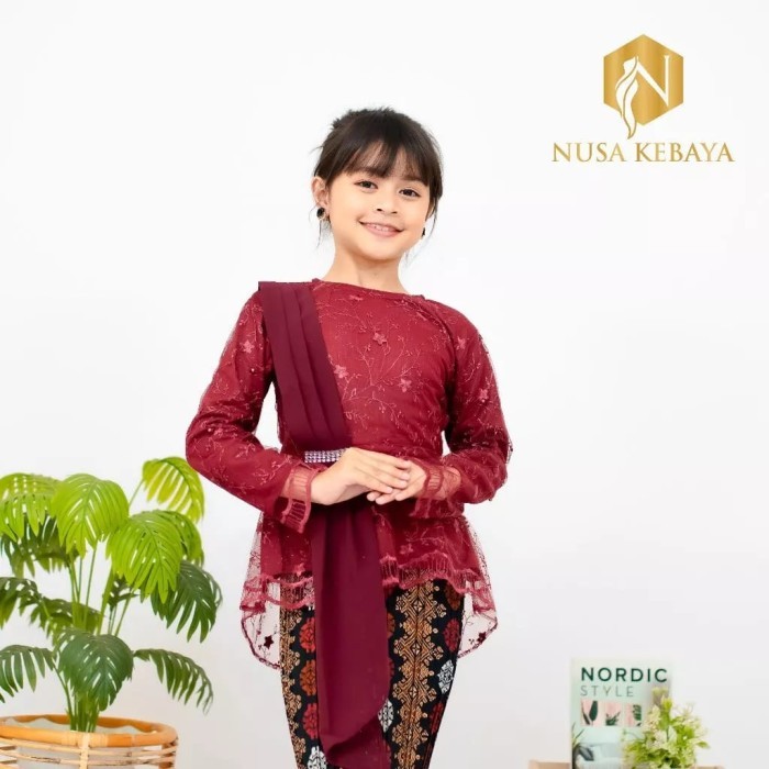 Atasan Kebaya Anak WISUDA SEKOLAH TK SD Kebaya Anak Modern Termurah