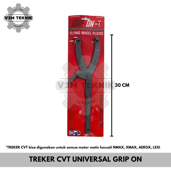 Treker CVT GRIP ON / Kunci Treker Kopling Metic / Tracker CVT