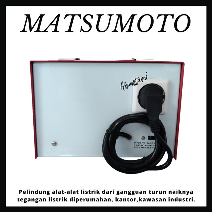 New Stavolt Matsumoto 1500N - Stabilizer Listrik 1500Watt