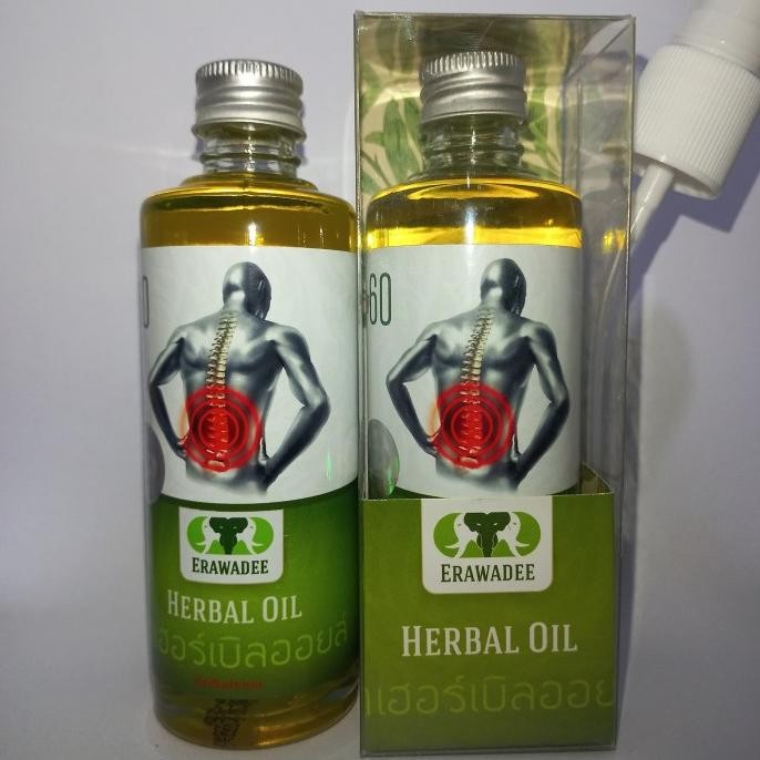 ERAWADEE 60 Minyak Gosok - 100% Original Thailand batch baru AS99
