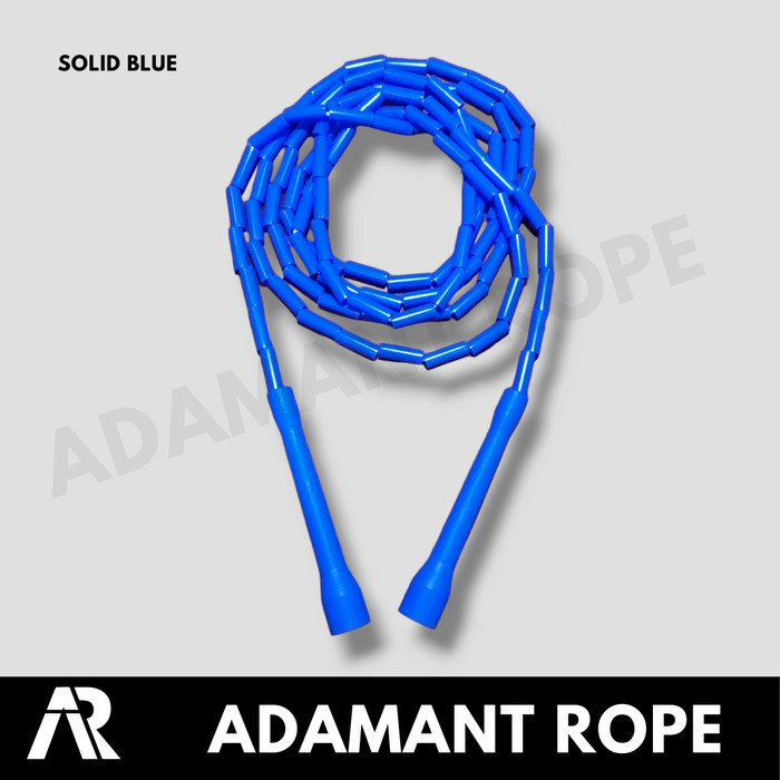 [ADAMANT ROPE] Short Handle Beaded Rope Solid Series Single Color Tali Skipping Lompat Tali Jumprope