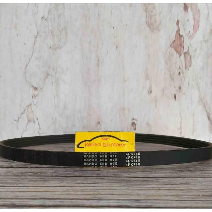 BANDO VAN BELT 4PK 740 RIB BELT TALI KIPAS 4PK-740 FAN BELT ALUR TERBARU