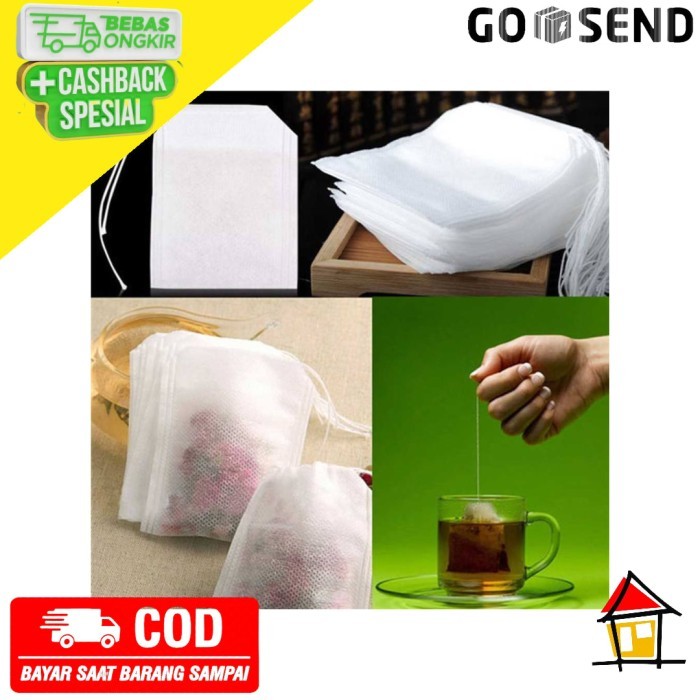 

NEW Kantong Teh Celup Kosong Teabag 100 PCS