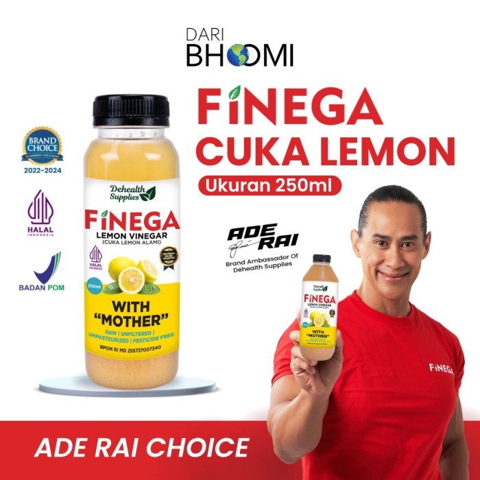 

JUAL Dehealth Supplies VINEGA CUKA LEMON 250ml Botol Plastik