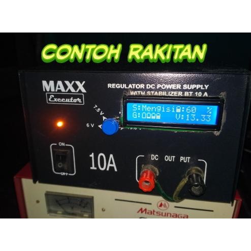 KIT CHARGER AKI ACCU 12V DAN 24V OTOMATIS