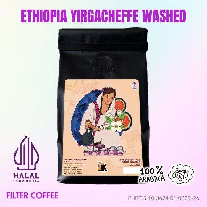 

[Free] Biji Kopi Arabika Ethiopia Yirgacheffe Specialty Limited Realese