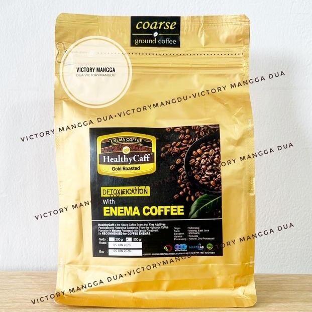 

Healthy Caff Kopi Enema Organik 1Kg Detox Liver Anti Kanker Cuci Usus