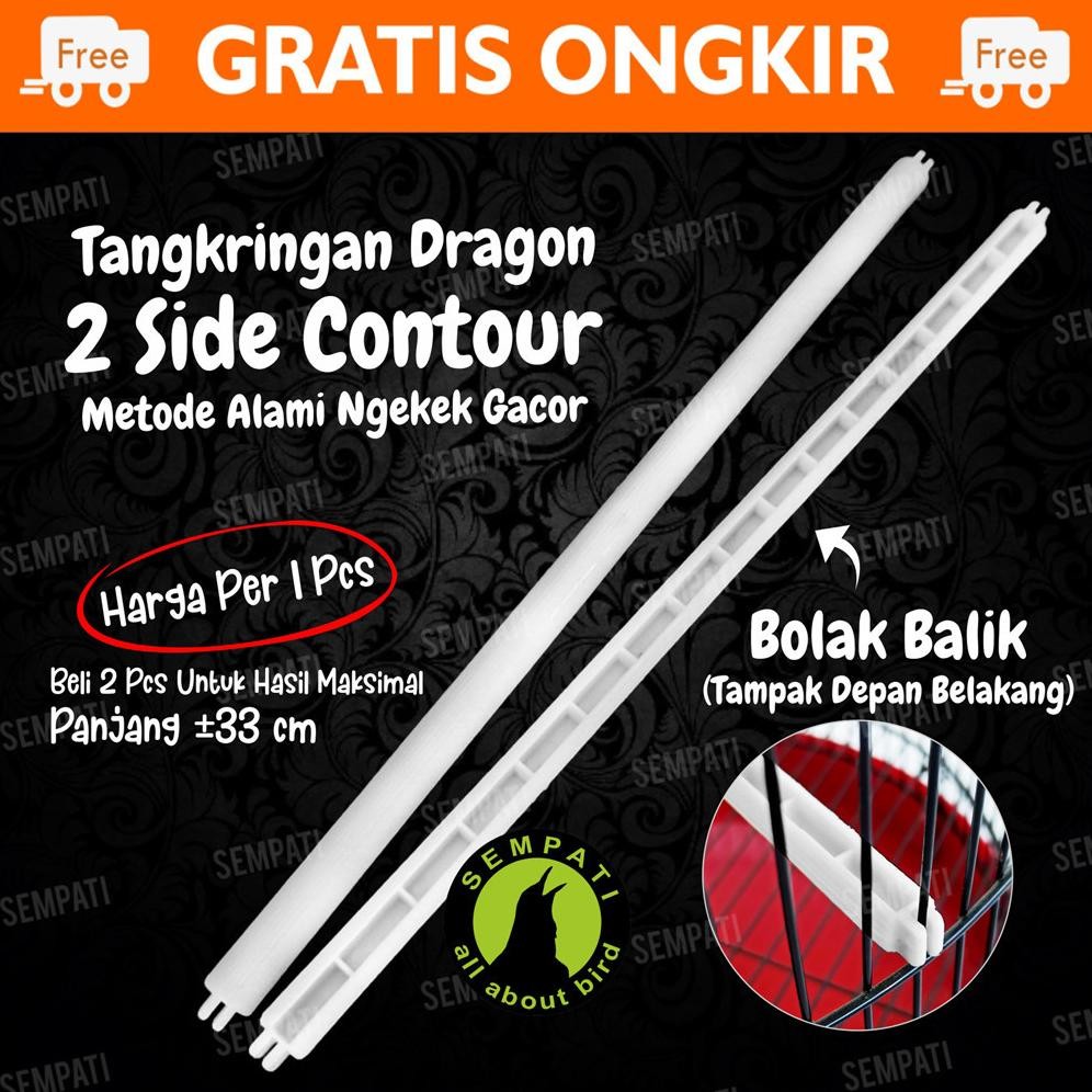 SEMPATI Tangkringan Lovebird Dragon Tangkringan Sangkar Kandang Burung Lovebird Love Bird Lb Labet A