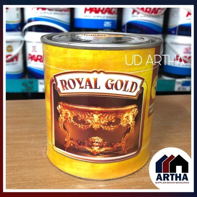 BEBAS ONGKIR - Cat Besi dan Kayu Neo Alkycoat Royal Gold 1 kg / Cat Emas Cat Gold