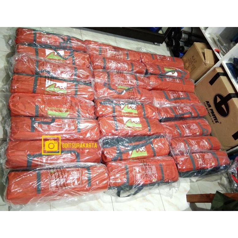 Hab Tenda Tendaki Borneo 4 Dark Grey/ Almond/ Blue Harbour/ Orange Mountain Inn Sport Not Great Outd