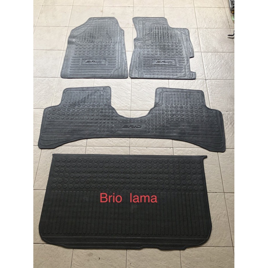 Karpet karet mobil set BRIO lama