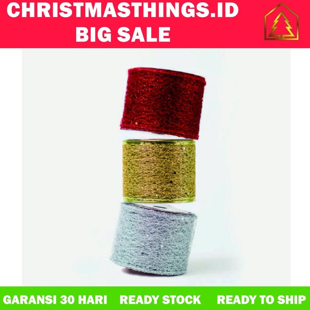 

PITA ROLL HIASAN POHON NATAL CHRISTMAS TREE GULUNG MOTIF MIX RED SILVER GOLD SANTACLAUS