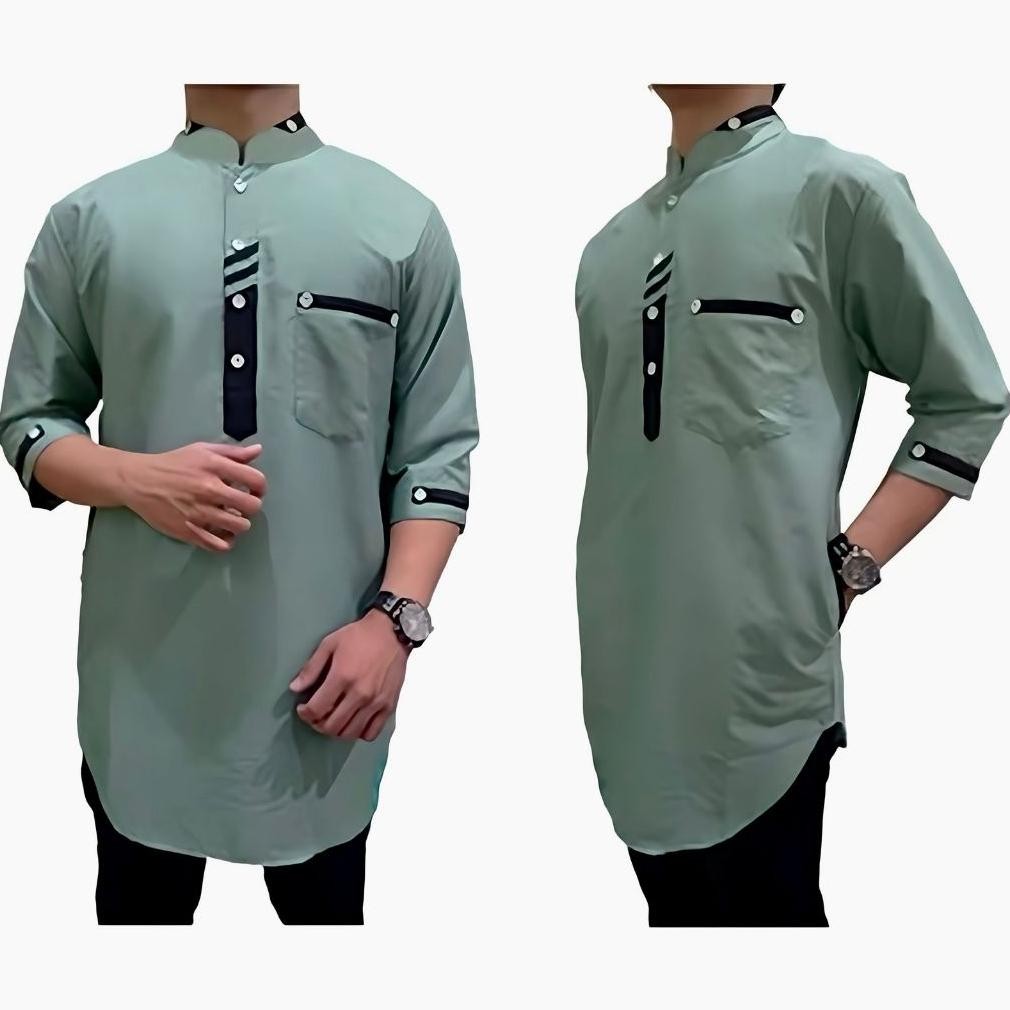 BOOM - KOKO SULTAN M, L , XL, XXL, 3XL / BAJU KOKO PRIA JUMBO/ BAJU MUSLIM PRIA/ KOKO KURTA