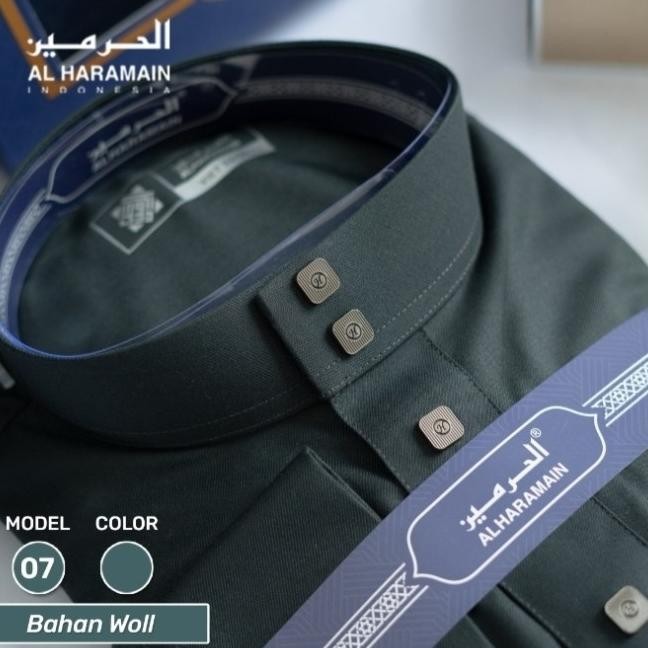Jubah Al Haramain Wol Terbaru/Gas Wol Pria Dewasa/Wol 07