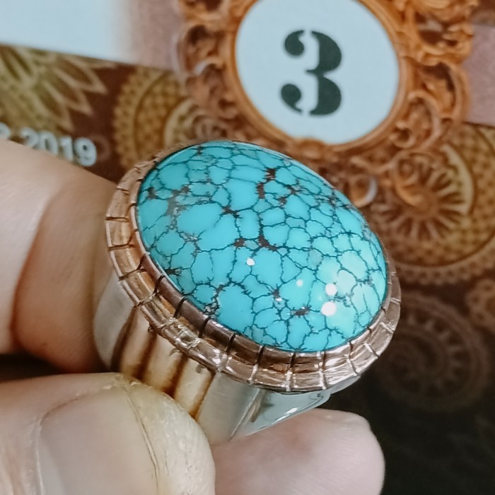 

Farizal - Batu Pirus Natural Telor Asin Juara No Giok Mesir Persia Singciang