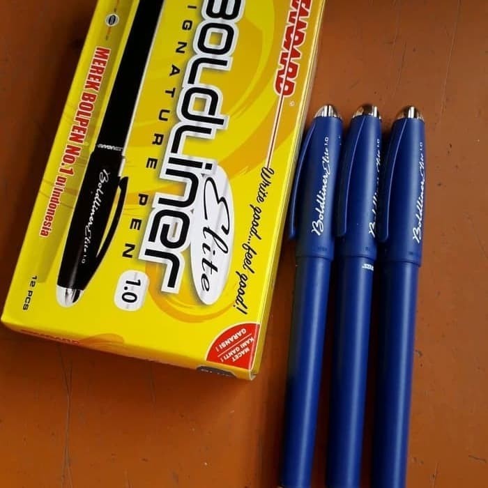 

Ready pulpen boldliner elite/standard boldliner elite 1.0