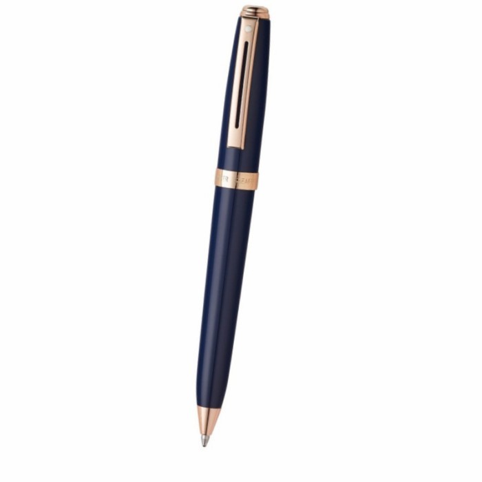 

Ready Sheaffer Prelude Cobalt Blue with Rose Gold Ballpoint