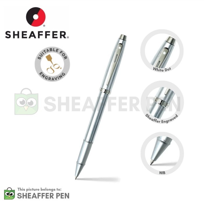 

Ready Sheaffer 100 Brushed Chrome Rollerball