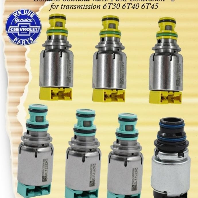 SOLENOID TCM CHEVROLET AVEO - SPIN - CAPTIVA - ORLANDO - CRUZE