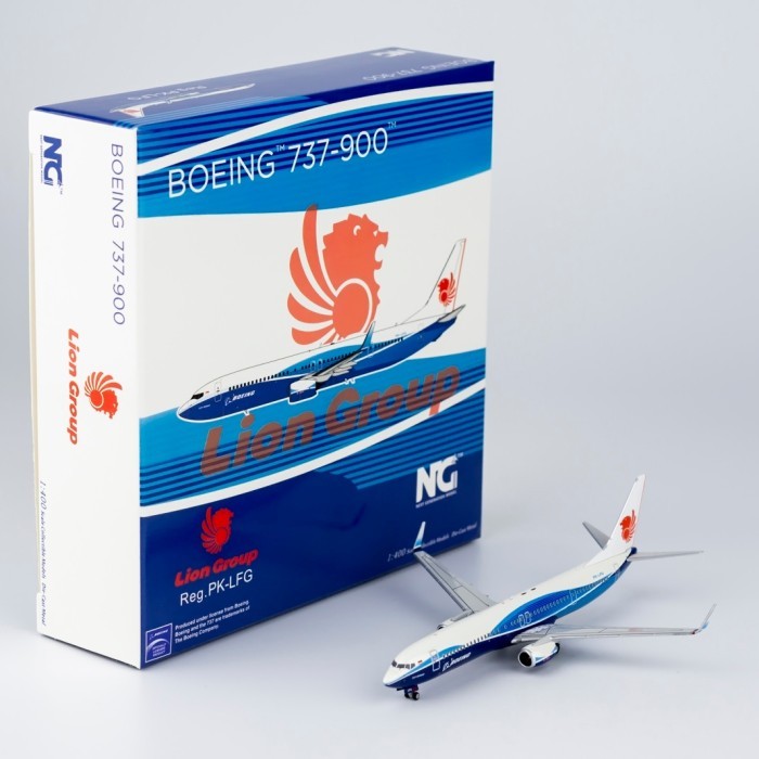 Ready Lion Air Boeing 737-900er PK-LFG Dreamliner NG Model 1:400