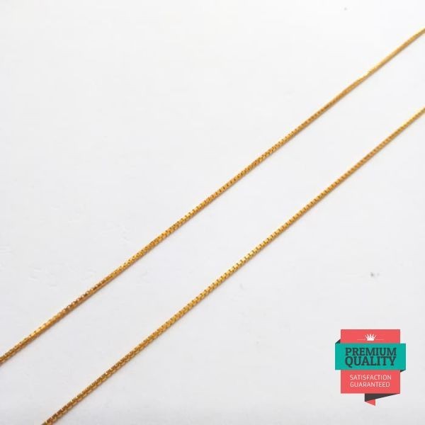 Terlaris Kalung + liontin huruf B besar emas asli Keren