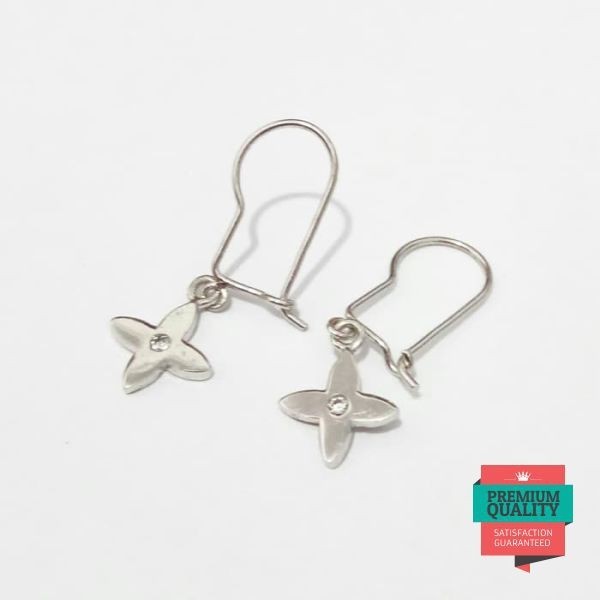 Murah Anting wanita model boomerang emas asli Keren