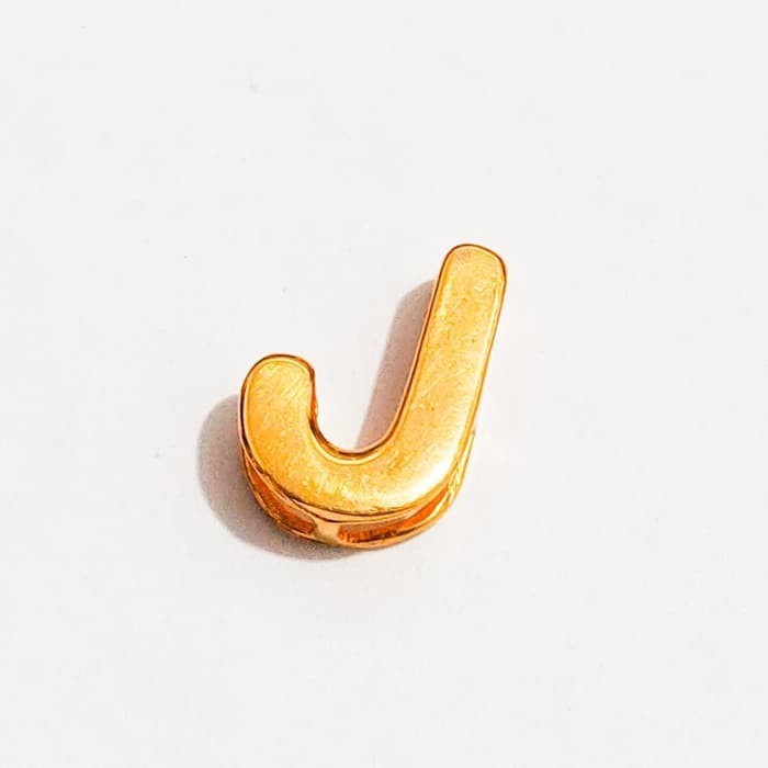 Murah Liontin Nagita Huruf J Emas Asli Elegan