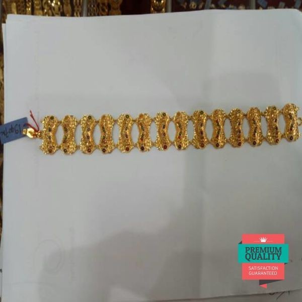 Murah Gelang emas asli kadar 875 dubai style , gelang india Keren