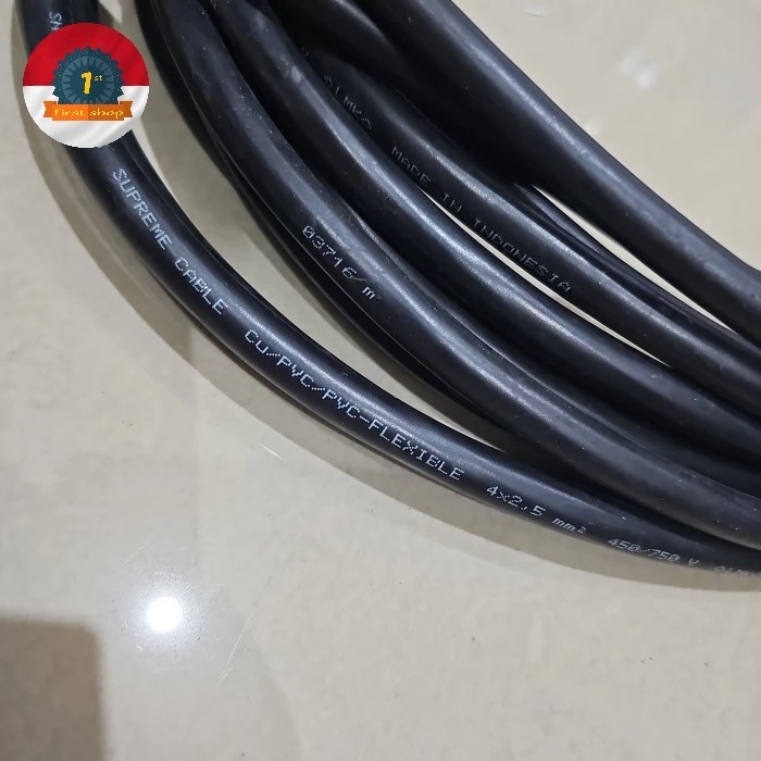 kabel listrik serabut senur flexibel nyyhy 4x2.5 supreme nyyhy 4 x 2.5 mm flexible 4x2.5mm supreme