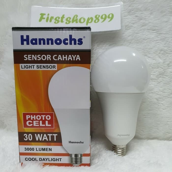 TERMURAH - led 30watt sensor cahaya hannochs