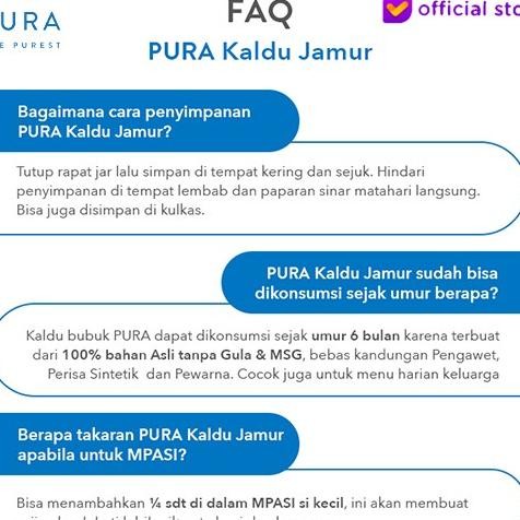 

Pura Kaldu - Bumbu Kaldu Jamur (100gr) - No MSG - Serbaguna