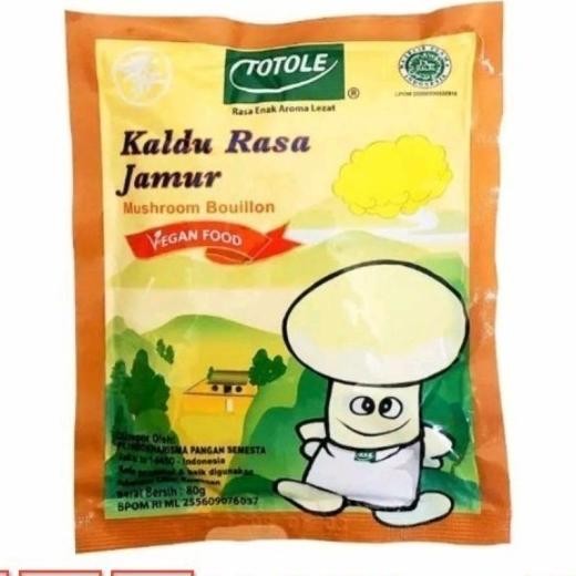 

totole kaldu jamur 1000 gr 1 kg penyedap makanan non MSG vegan food