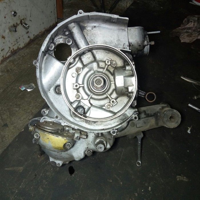 ] mesin vespa excel original mulus