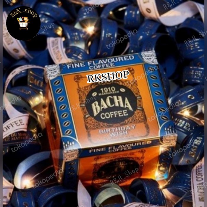 

BACHA COFFEE 1910 MEDIUM DARK ROAST 12 BAGS GIFT BOX