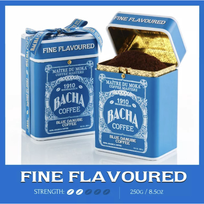 

Bacha Coffee Blue Danube Fine Flavoured Signature Nomad 250g