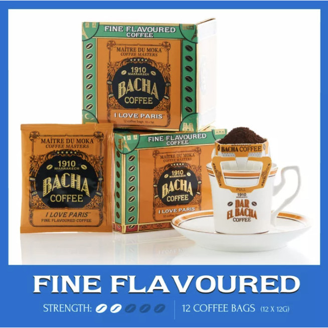 

Bacha Coffee I Love Paris Fine Flavoured 12pc