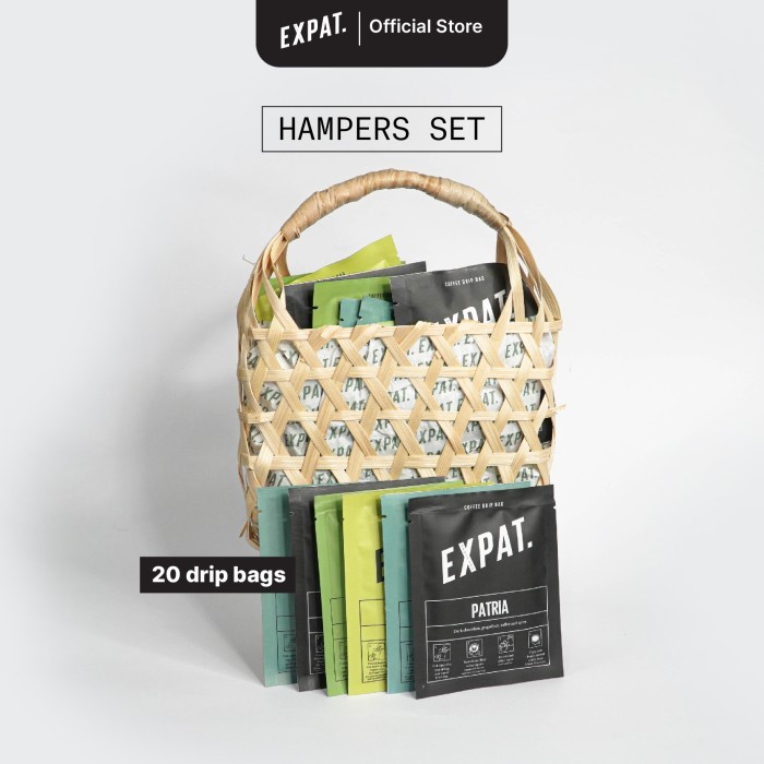 

Expat. Roasters Drip Bag Single Use Filter Coffee Hampers