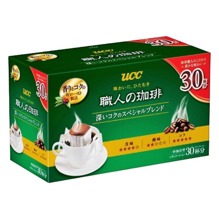 

UCC Shokunin Drip Coffee Special Blend 30P 210 G