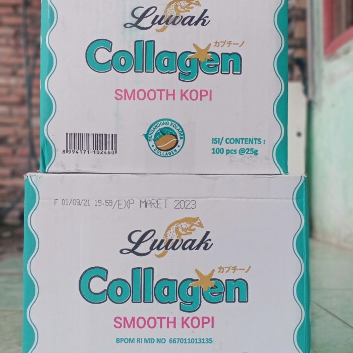 

kopi luwak collagen 1 karton (isi 10renceng)