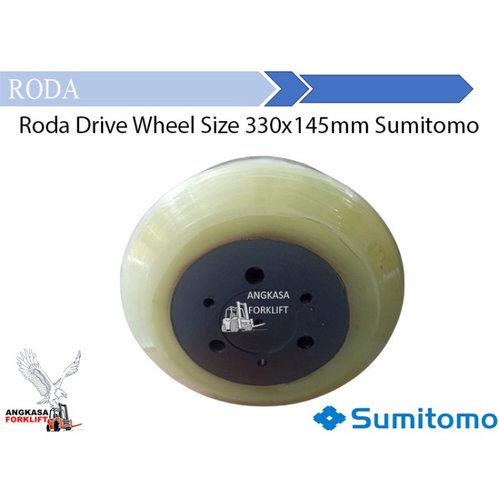 Roda Forklift Drive Wheel 330x145 SUMITOMO Reachtruck