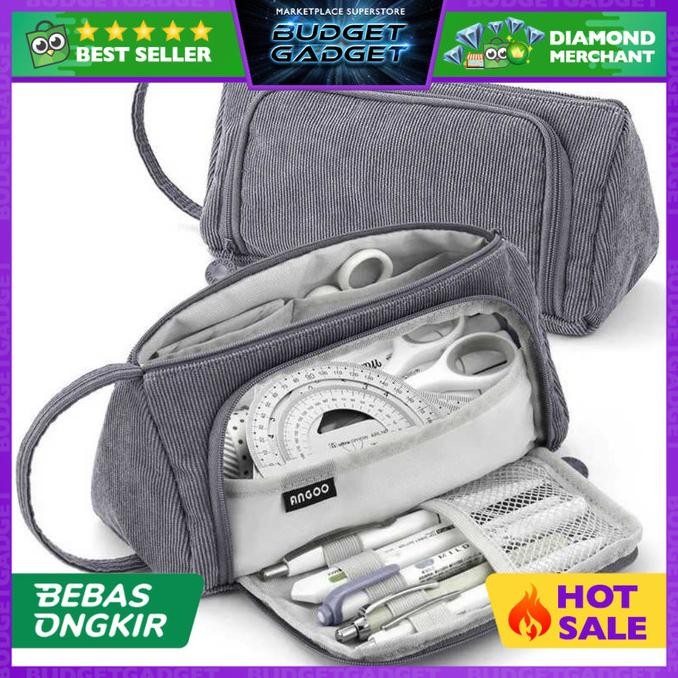 

Toddi Tempat Pensil Pencil Case Pouch Stationery - KV23