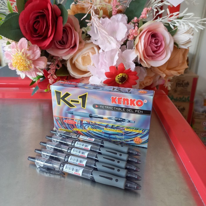 

>>>>>] Pulpen Gel Kenko K-1 Hitam/Biru