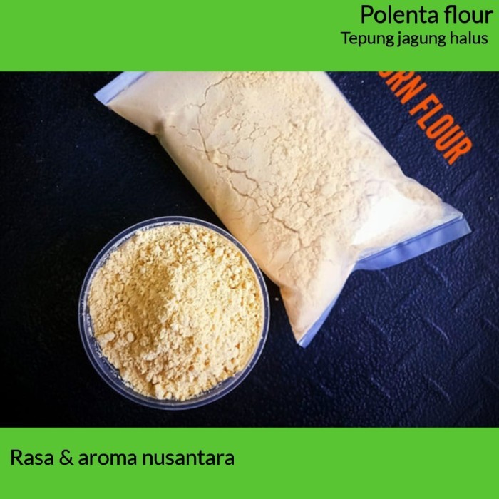 

Polenta Flour 1Kg / Tepung Jagung Halus / Corn Meal