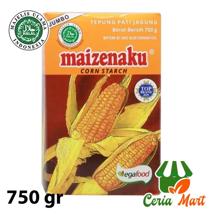 

Tepung Maizena Maizenaku 750 gr Box Besar Corn Starch Pati Jagung