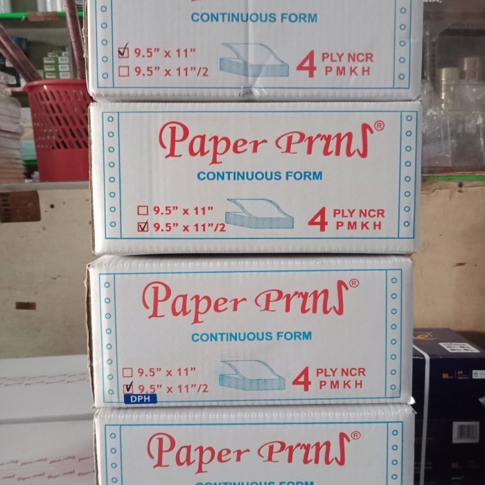 

KERTAS CONTINUOUS FORM 9,5" X 11" - 9,5X11/2 - 9,5X11/3 - 9,5/2 X 11/2 TERMURAH