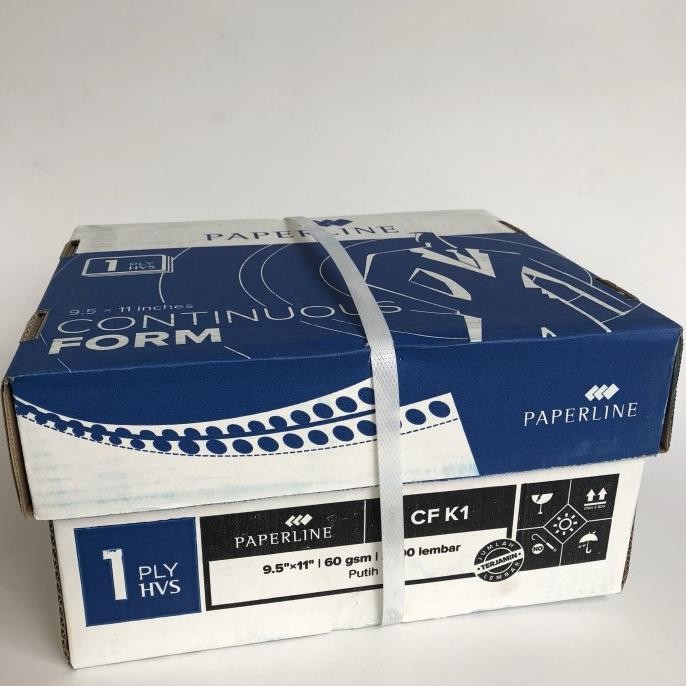 

Continuous Form 1 PLY kertas komputer Paperline K1